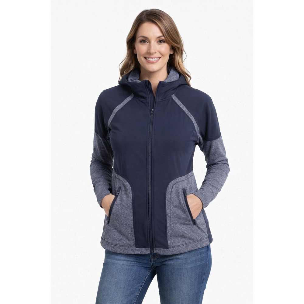Athleta XS Black/Gray Jump Step Jacket